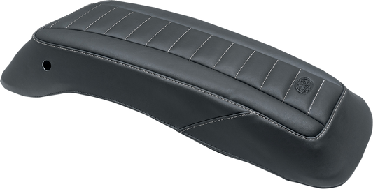 MUSTANG Saddlebag Lid Covers - Black/Gunmetal Gray - FL '14-'24 77640GM