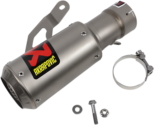 AKRAPOVIC Slip-On Line Muffler - Titanium - S1000RR S-B10SO11-CBT