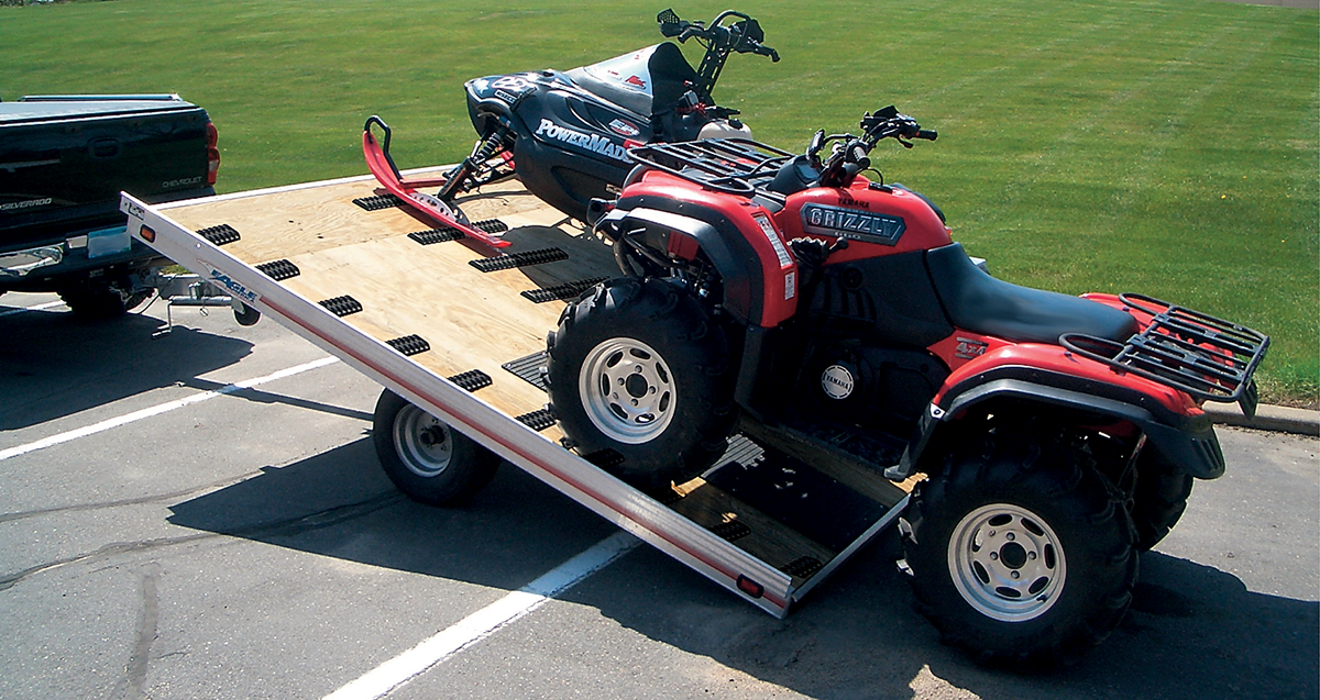 Caliber Trailer Grip Glides 13350 – Snowmobile and ATV Loading Assistance