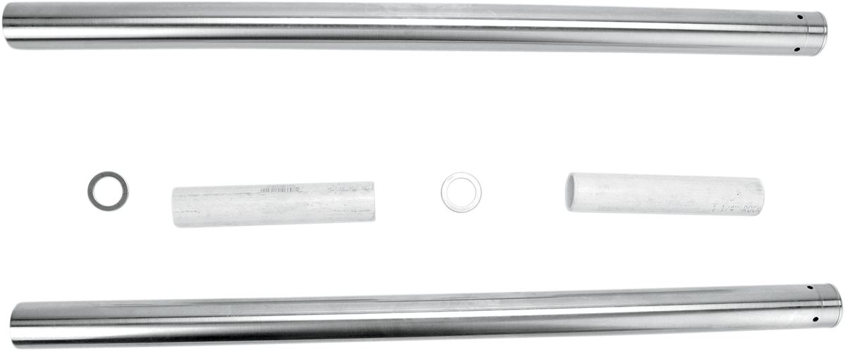 CUSTOM CYCLE ENGINEERING Fork Tubes - 49 mm - 27.50" - Hard Chrome - Standard T 2014HC