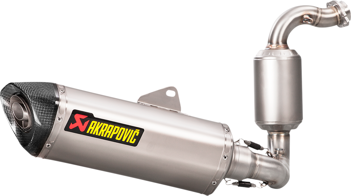 AKRAPOVIC Race Exhaust System Stainless Steel S-B3R2-HRSS for Enhanced Performance and Style
