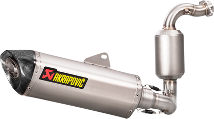 AKRAPOVIC Race Exhaust System Stainless Steel S-B3R2-HRSS for Enhanced Performance and Style