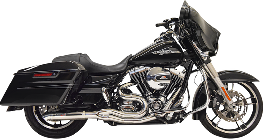 BASSANI XHAUST 2:1 Exhaust - Hotrod - Chrome 1F67C