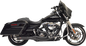 BASSANI XHAUST 2:1 Exhaust - Hotrod - Black 1F67B