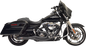 BASSANI XHAUST 2:1 Exhaust - Black 1F61B
