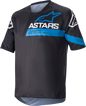 ALPINESTARS Racer V3 Short-Sleeve Jersey - Black/Bright Blue - Medium 1762922-1078-MD