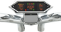 DAKOTA DIGITAL Speedometer - Spiked - Chrome MLX-9214