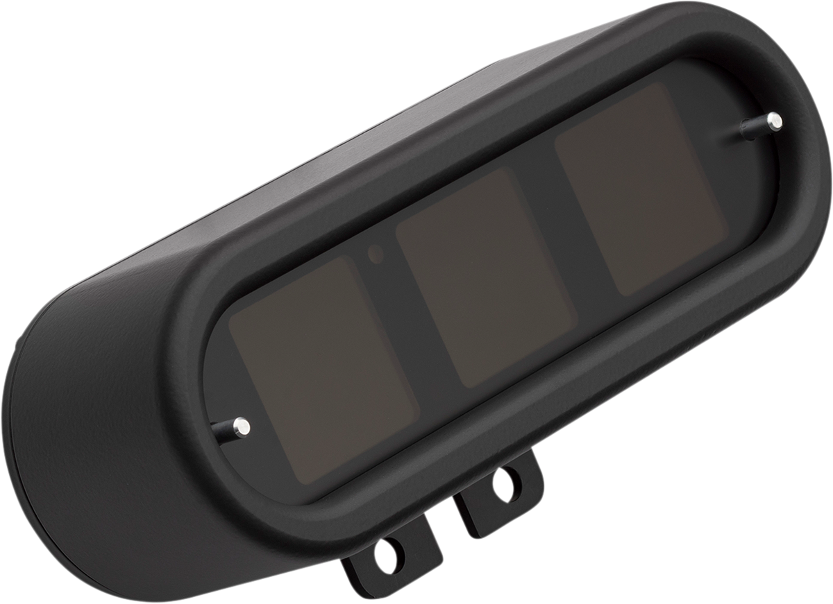 DAKOTA DIGITAL Speedometer - Oval - Black MLX-9414-K