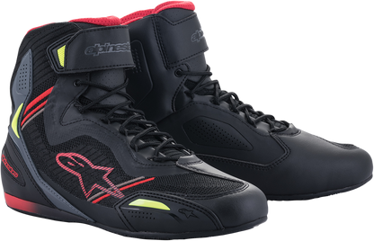 ALPINESTARS Faster-3 Rideknit® Shoes - Black/Red/Yellow - US 11 / EU 44 251031913611