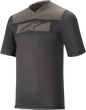 ALPINESTARS Drop 4.0 Short-Sleeve Jersey - Black/Gray - Large 1766220-1065-LG