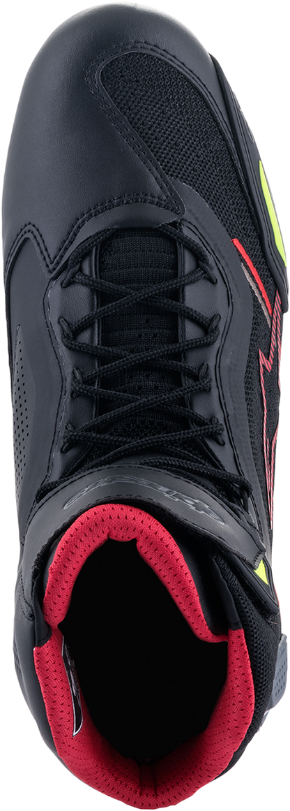 ALPINESTARS Faster-3 Rideknit® Shoes - Black/Red/Yellow - US 12 / EU 45.5 251031913612