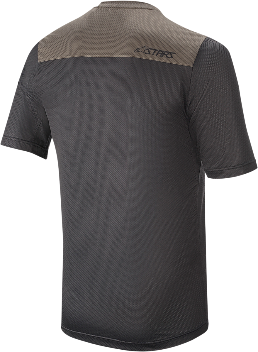 ALPINESTARS Drop 4.0 Short-Sleeve Jersey - Black/Gray - Large 1766220-1065-LG