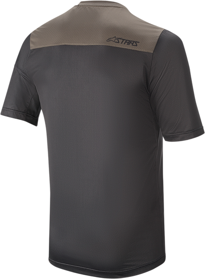 ALPINESTARS Drop 4.0 Short-Sleeve Jersey - Black/Gray - Large 1766220-1065-LG