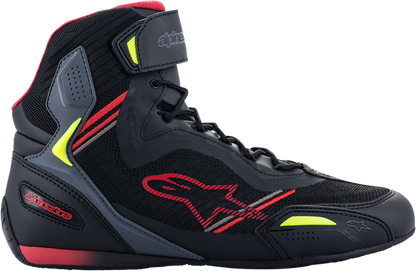 ALPINESTARS Faster-3 Rideknit® Shoes - Black/Red/Yellow - US 11 / EU 44 251031913611