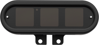 DAKOTA DIGITAL Speedometer - Oval - Black MLX-9404-K