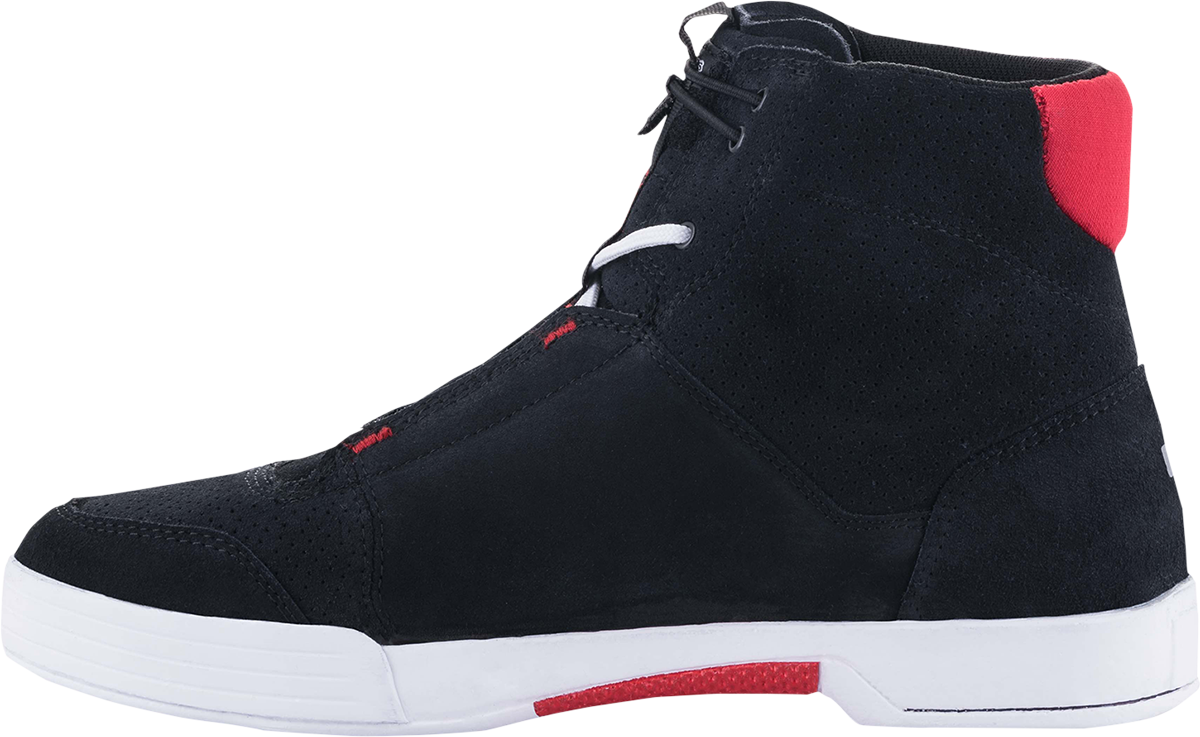 ALPINESTARS Chrome Shoes - Black/White/Red - US 9 / EU 42 251232213049