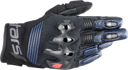 ALPINESTARS Halo Gloves - Dark Blue/Black - XL 3504822-7109-XL