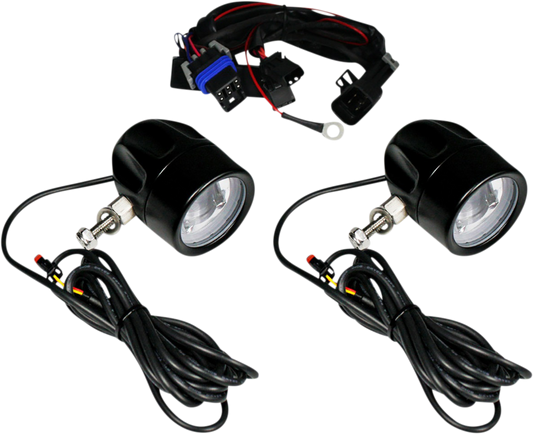 CUSTOM DYNAMICS Fog Light - Black PB-FOG-CHAL-B