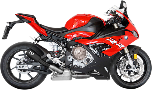 LEOVINCE LV-10 Slip-On Muffler - Black Stainless Steel - S1000R 15241FB