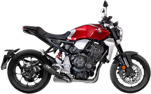 LEOVINCE LV-10 Slip-On Muffler - Black Stainless Steel - CB1000R 15222FB