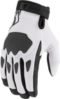 ICON Hooligan™ CE Gloves - White - Medium 3301-4391