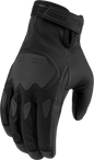 ICON Women's Hooligan™ CE Gloves - Black - Small 3302-0844