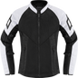 ICON Women's Mesh™ AF Jacket - White - 2XL 2822-1495