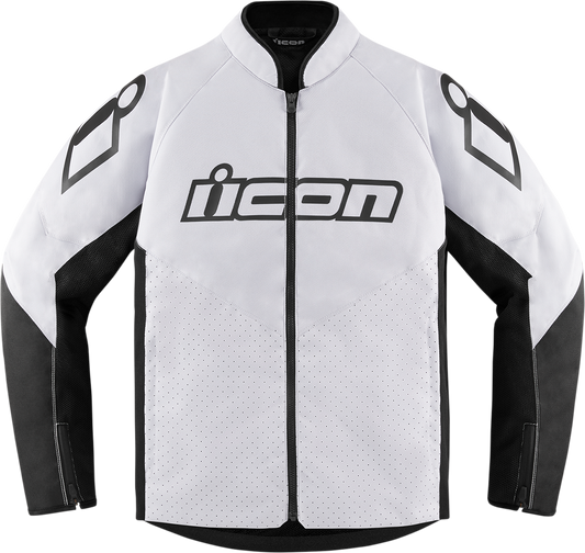 ICON Hooligan™ Jacket - White - Medium 2820-5798