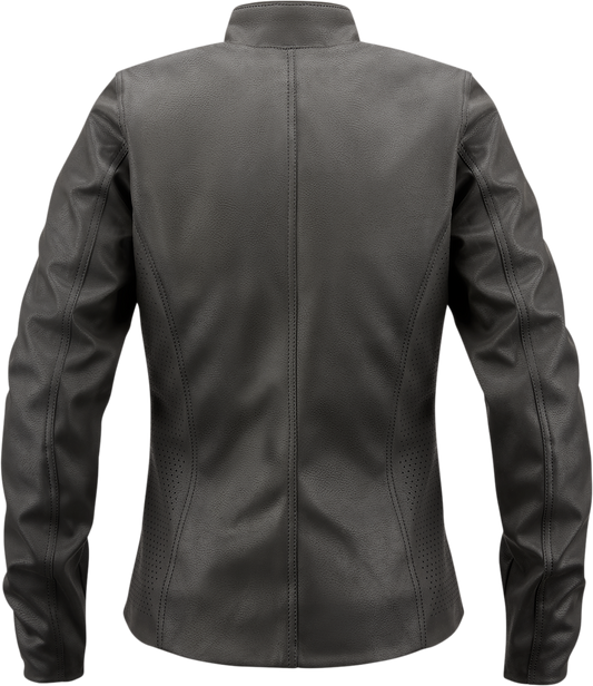 ICON Women's Tuscadero2™ Jacket - Black - Medium 2822-1428
