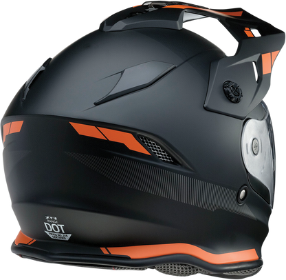 Z1R Range Helmet - Uptake - Black/Orange - XS 0140-0114