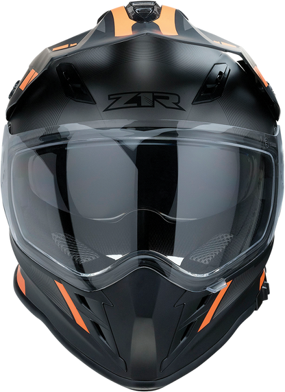 Z1R Range Helmet - Uptake - Black/Orange - XS 0140-0114