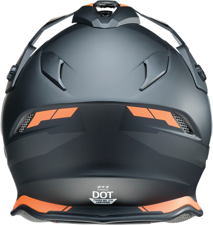 Z1R Range Helmet - Uptake - Black/Orange - XS 0140-0114