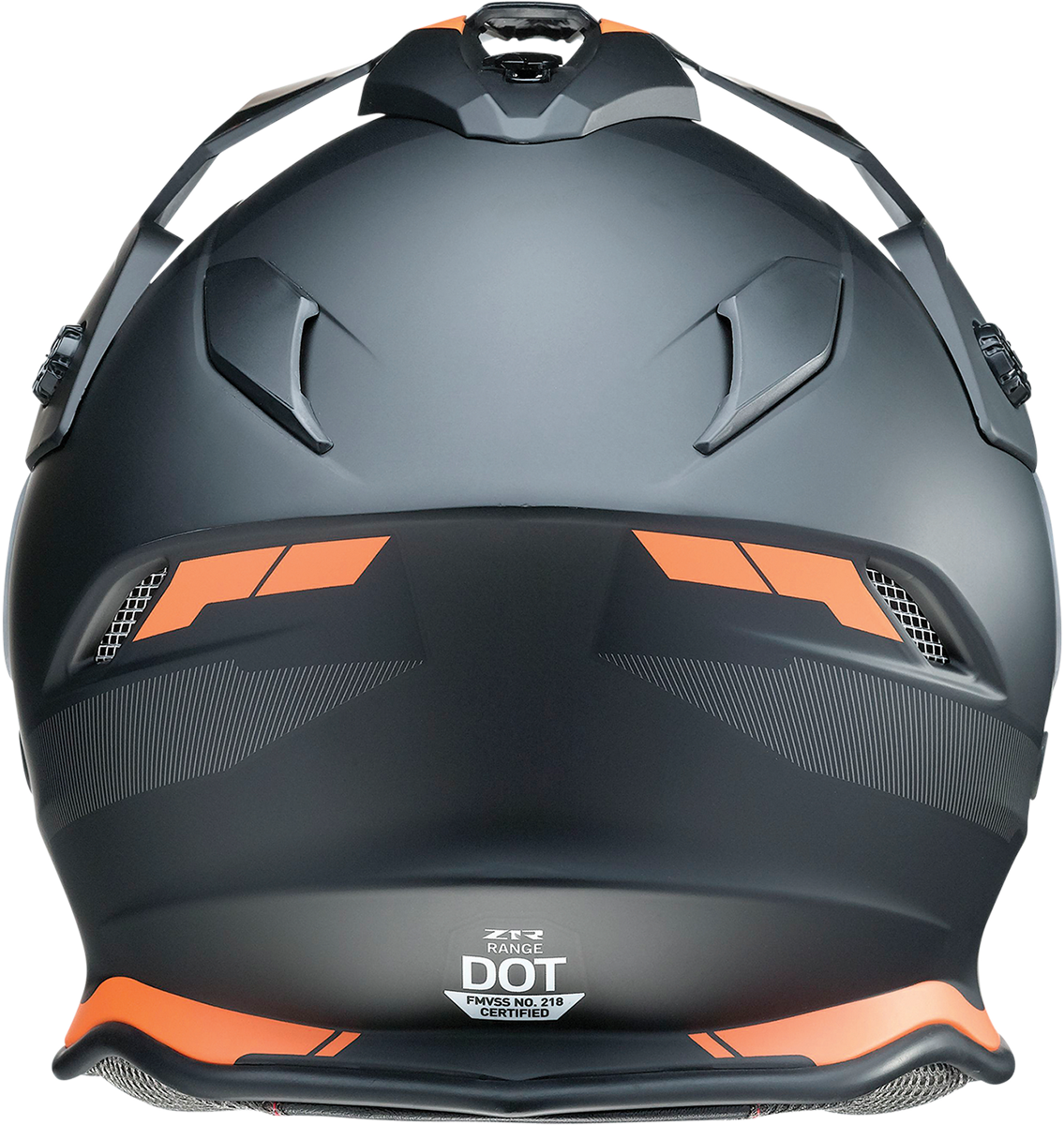 Z1R Range Helmet - Uptake Black/Orange, Small (Part #0140-0115)