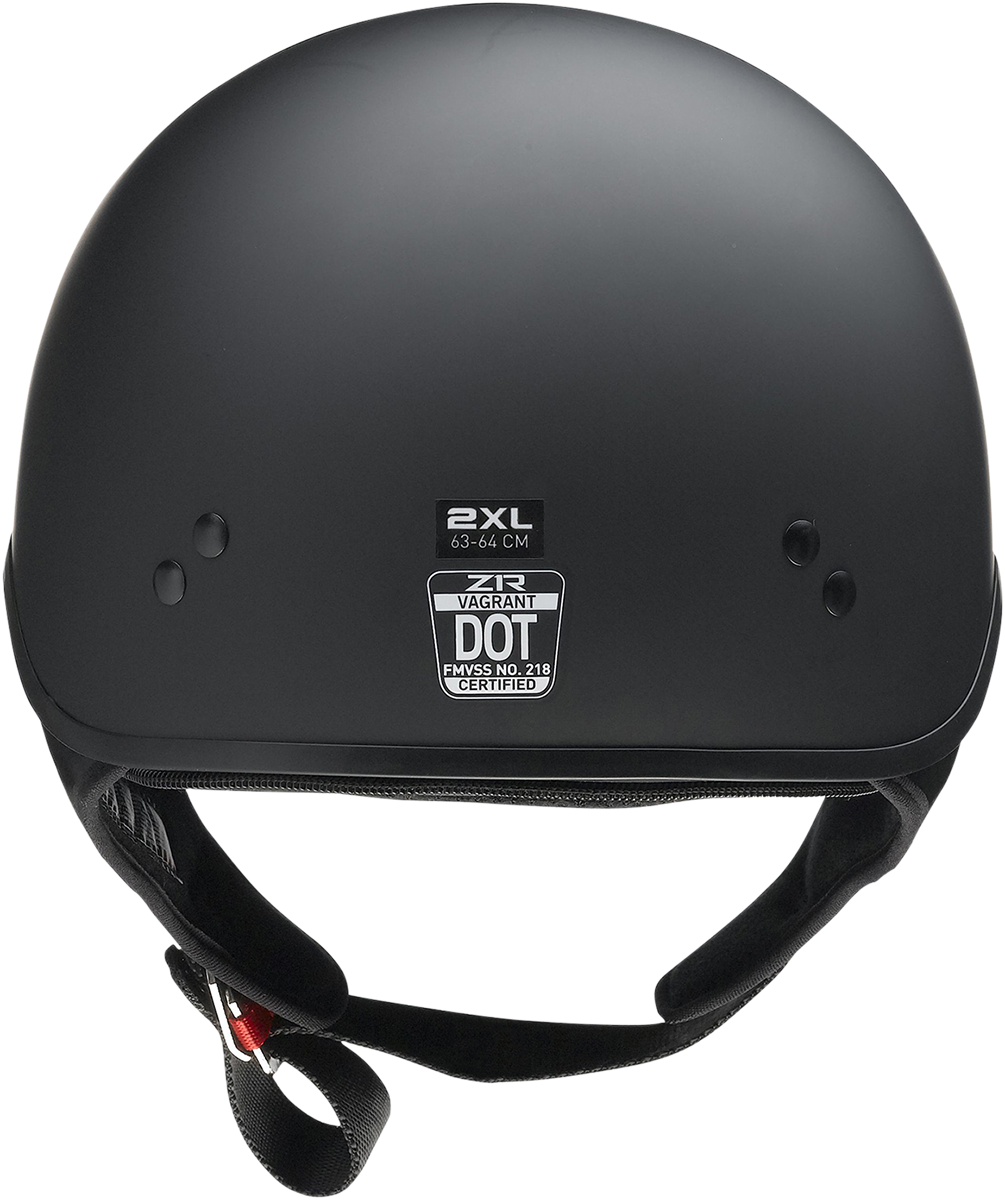 Z1R Vagrant NC Helmet - Flat Black - XS 0103-1372