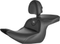 SADDLEMEN Roadsofa™ Seat - Carbon Fiber - with Backrest - GL1800 '18-'24 H18-07-185BR