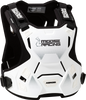 MOOSE OFFROAD Youth Agroid™ Chest Guard - White - S/M 2701-1118