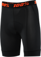 100% Youth Crux Liner Shorts - Black - US 22 40049-00000