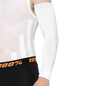 100% Exceeda Arm Sleeves - White - Small 40055-00005