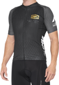 100% Exceeda Short-Sleeve Jersey - Black/Charcoal - Small 40051-00000