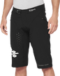 100% R-Core X Shorts - Black - US 36 40002-00004