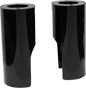 ARLEN NESS Fork Boot Cover - Gloss Black Powdercoat - Smooth 125-000