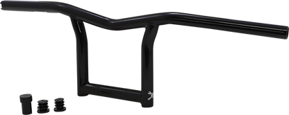 BURLY BRAND Sid Handlebar - 8" - Black B12-6030B
