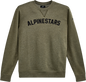 ALPINESTARS Soph Crew Fleece - Military - Large 121251512690L