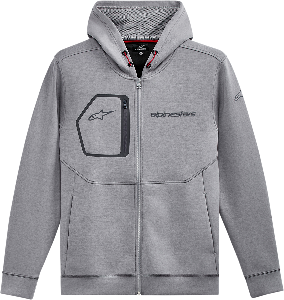 ALPINESTARS Convex Tech Hoodie - Heather Gray - XL 1212530201026XL