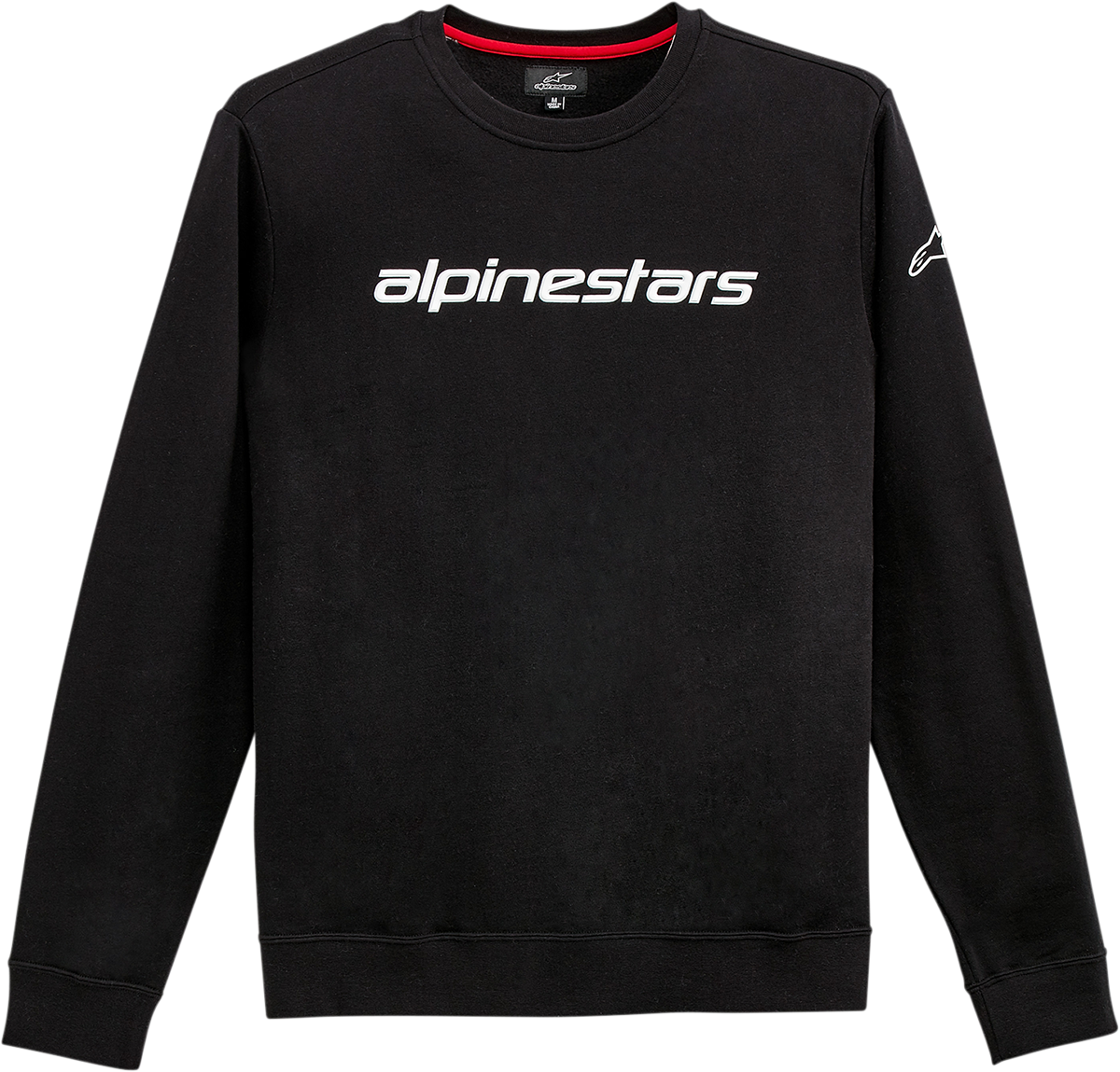 ALPINESTARS Linear Crew Fleece - Black/White - XL 1212513241020XL