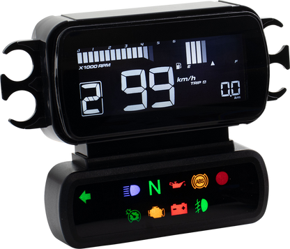KOSO NORTH AMERICA D2 LCD - Multifunction Meter BA080000