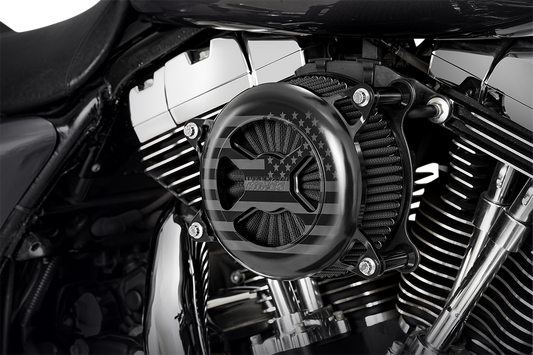VANCE & HINES VO2 X Air Intake Kit - Black Wrinkle 42365