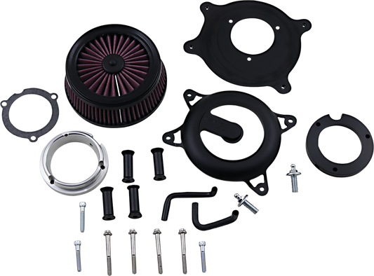 VANCE & HINES VO2 Rogue Air Intake Kit - Wrinkle Black 40381