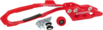 T.M. DESIGNWORKS Chain Guide/Slider - Red - Honda DCK-OR16-RD
