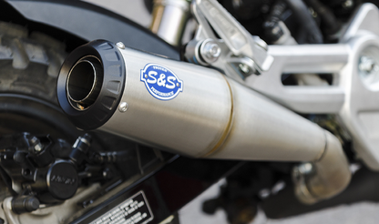 S&S CYCLE Grand National Slip-On Muffler - 3-1/2" - Grom 550-1072